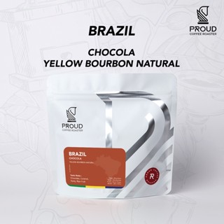 เมล็ดกาแฟ คั่วกลาง Brazil Chocola (200 g)