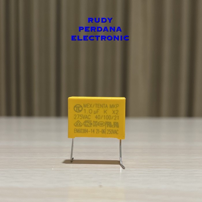 Mkp MKT MKS 105 CAPACITOR 1000000Pf 1000nF 1000n 1uF 275V