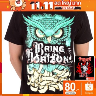 เสื้อวง Bring Me The Horizon เสื้อผ้าแฟชั่น บริงมีเดอะฮอไรซัน ร็อคในตำนาน ลายอมตะ เสื้อวินเทจ RCM1604