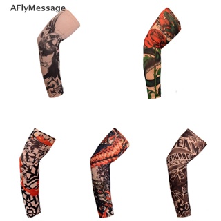 AFl Arm Sleeves UV Protection Outdoor Golf Sports Hiking Riding Arm Tattoo Sleeve TH