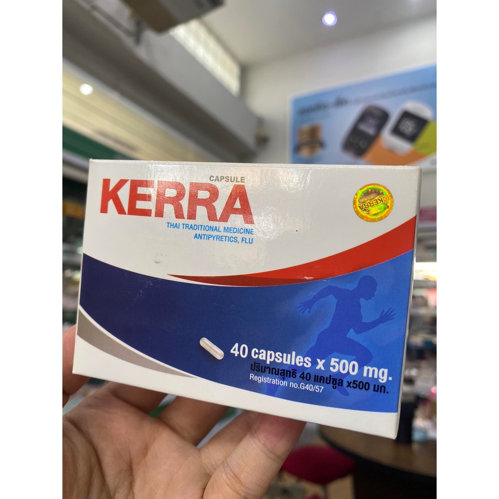 KERRA thai traditional medicine 500 mg capsules