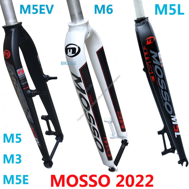 Mosso Fork M5L M6 M5 M5E M5EV M3 MTB ตะเกียบจักรยาน เหมาะสําหรับ 26 27.5 29er ตะเกียบจักรยานเสือหมอบ v เบรค ตะเกียบหน้า เนื้อแมตต์