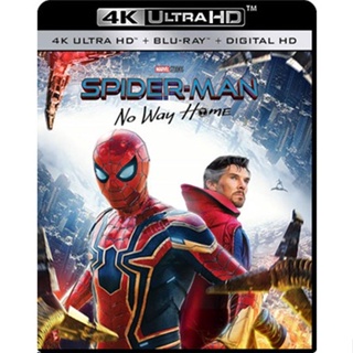 4K UHD หนังใหม่ เสียงไทยมาสเตอร์ Spider-Man No Way Home สไปเดอร์แมน โน เวย์ โฮม