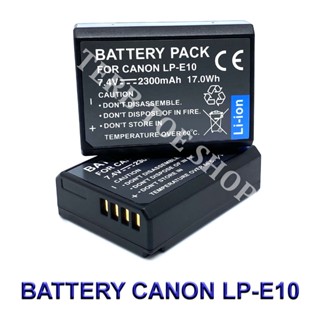 (Pack2)LP-E10  LPE10  Camera Battery For Canon T3,T5,T6,T7,T100,1100D,1200D,1300D,1500D,2000D,3000D,4000D,Kiss