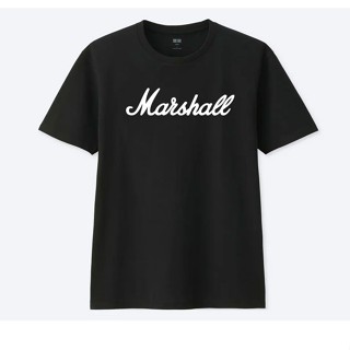 เสื้อยืด MARSHELL เครื่องเสียง ใส่สบาย แฟชั่น  T SHIRT COTTON 100% NO.32 วงดนตรี