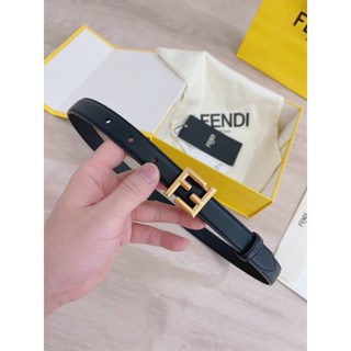 พร้อมส่ง New Fendi leather Belt 2.0(Ori)เทพ