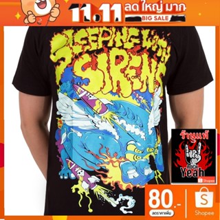 เสื้อวง Sleeping With Sirens เสื้อยืดลาย สลีปปิงวิทไซเรนส์ ร็อคในตำนาน ลายอมตะ เสื้อวินเทจ RCM1321