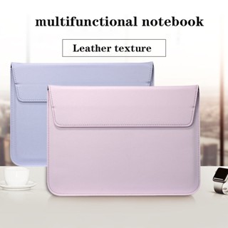 เคสกระเป๋าหนัง ใส่แล็ปท็อป พร้อมขาตั้ง สําหรับ Macbook Pro Air แล็ปท็อป ipad แท็บเล็ต