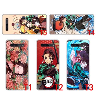 เคสโทรศัพท์มือถือแบบนิ่ม ใส ลายอะนิเมะดาบพิฆาตอสูร 6RTY สําหรับ Infinix Hot 10St 10T X689C Note 7 X690 8 X692 X693 10 Pro X695