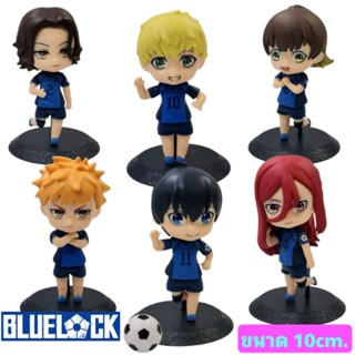 โมเดลฟิกเกอร์ BlueLock ขังดวลแข้ง เซ็ท6ตัว ขนาด10cm.