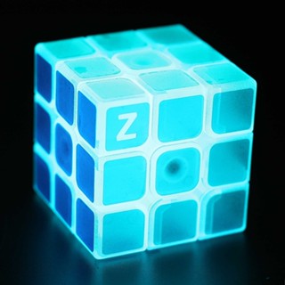 3 * 3 * 3 Magic Cube กระพริบความเร็วเรืองแสงปริศนาเกมการศึกษาเรืองแสงในของเล่นลูกบาศก์รูบิคที่มืด