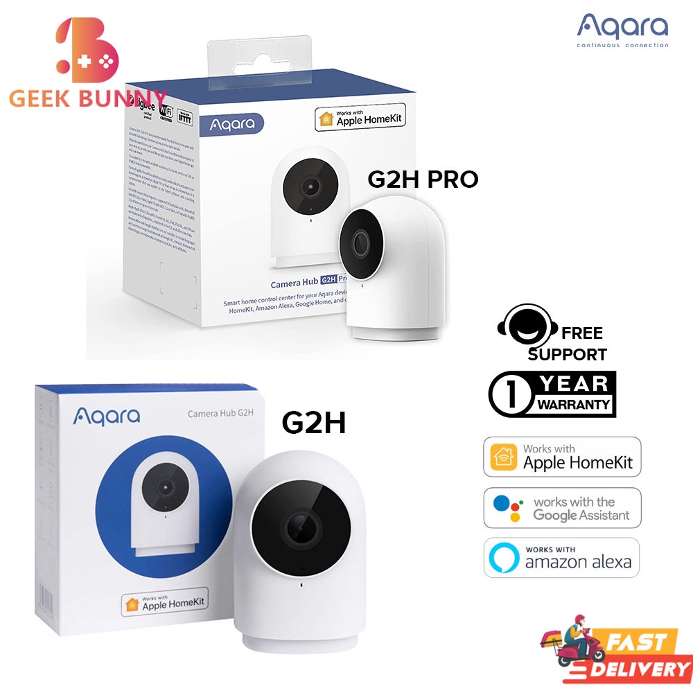 Aqara Security Camera Hub Indoor G2H/Pro/E1, 1080p HD HomeKit Secure Video Indoor Camera, Night Visi