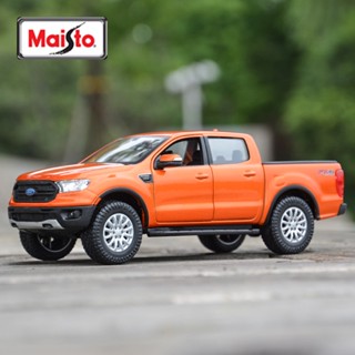 โมเดลรถยนต์ Maisto 1:27 2019 Ford Ranger ของเล่นสําหรับเด็ก