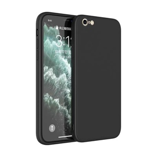 [ส่งจากไทย] Case iPhone 6 / 6s คสโทรศัพท์ ไอโฟน เคสนิ่ม TPU เคสสีดํา เคสซิลิโคน สวยและบาง