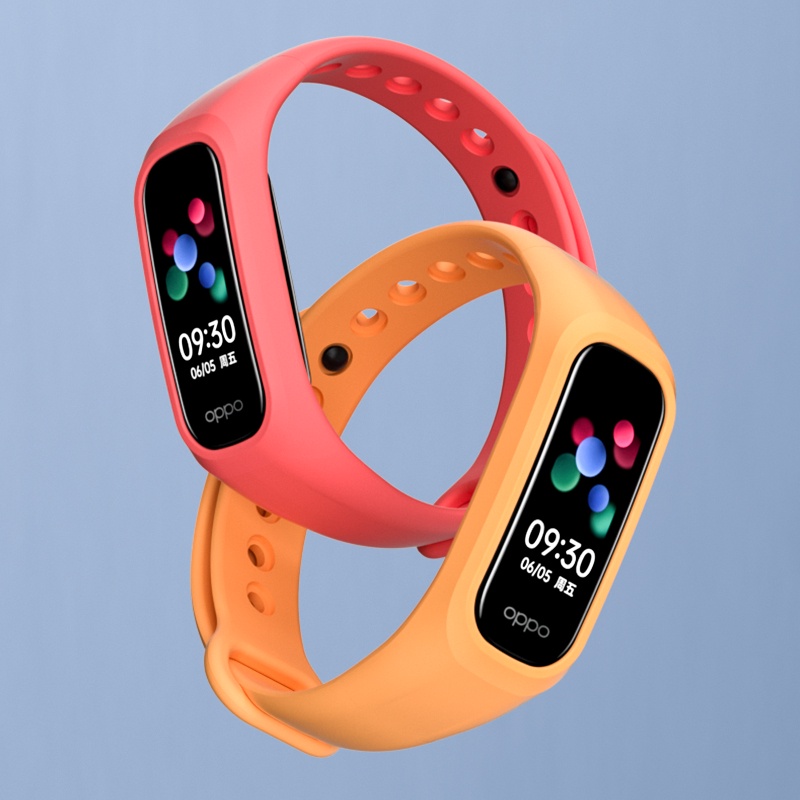 สายนาฬิกาซิลิโคน OPPO Band สายรัดข้อมือซิลิโคน OPPO Band สายนาฬิกาแบบเรียบง่าย