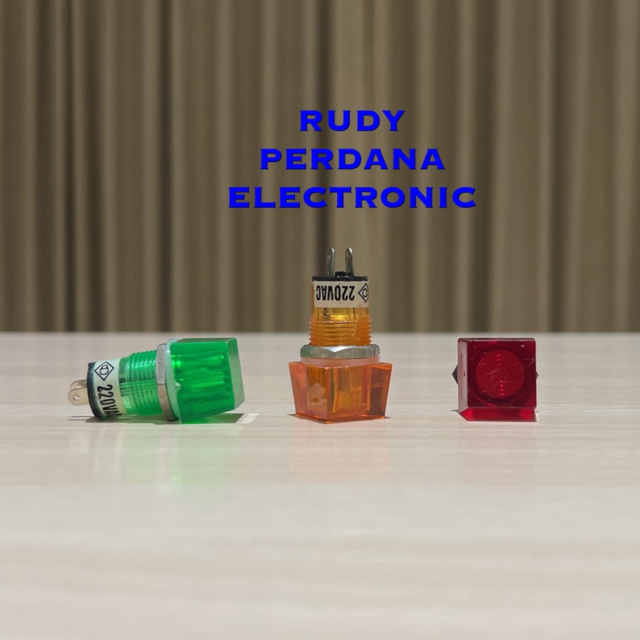 Pilot LAMP INDICATOR PANEL LAMP 15MM BOX AC 220V 220 VOLT