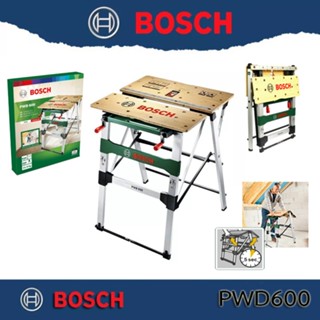 Bosch DIY PWB 600 โต๊ะทำงาน, 4 ขา งานไม้ โต๊ะจับชิ้นงาน