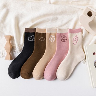 SO03 ADORABE WARM SOCKS ถุงเท้ากันหนาวขนแกะ