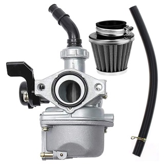 Carburetor PZ19 Carb for 50 70 90 110 125Cc ATV Quad 4 Wheeler Dirt Bike Motorbike Motorcycle Carburetor with Filter