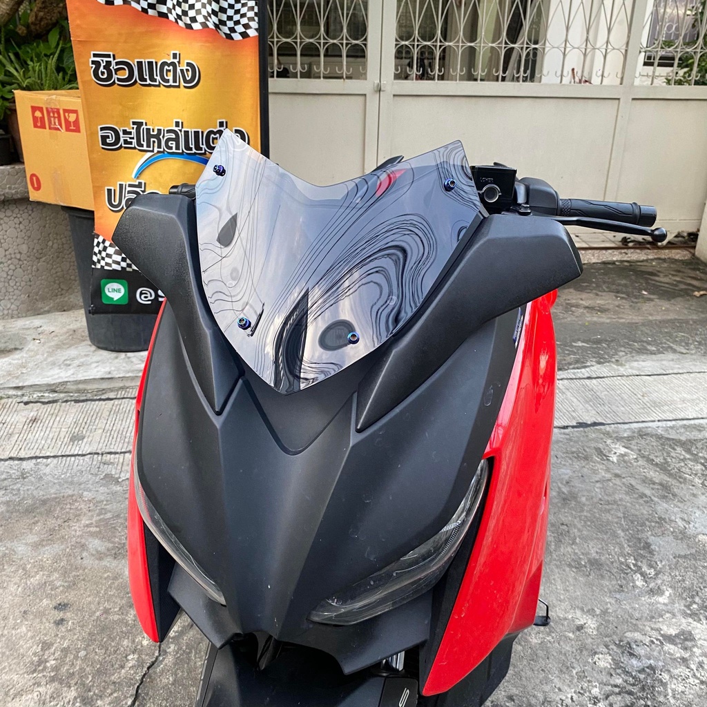 ชิวหน้าXMAX ทรงนี้สั้นแบบซะใจ (สำหรับรถปี18-22) งานคุณภาพ เกรดA สวย ทนทาน มีให้เลือกหลายสี ชิวyamaha ชิวหน้าxmax300 ราคา ถูกที่สุด ดีลบีเคเค แกลเลอรีภาพที่ 9