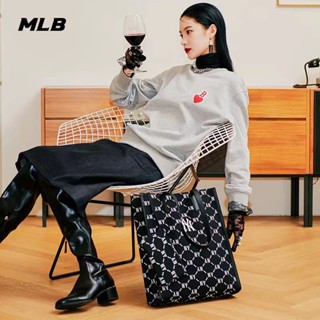 New mlb กระเป๋า NEW YORK YANKEE NY Tote Bag/กระเป๋าสะพายข้าง/กระเป๋าถือ/เหมาะสำหรับผู้ชายและผู้หญิง