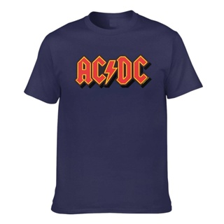 ACDC Fashion Printed Men T-Shirt Short Sleeve Casual pattern Funny Tees Cool Tops