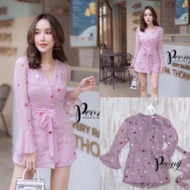 งานป้ายpeonyจั๊มสุทกางเกง