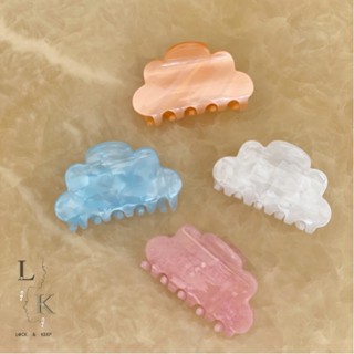 Lock and Keep Jewel กิ๊บเล็ก Small Cloud Hair Claw