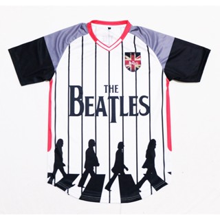 The BEATLES JERSEY // BAND JERSEY // เสื้อฟุตบอล // THEBEATLES LIVERPOOL เสื้อยืด // BADMINTON // เสื้อลําลอง