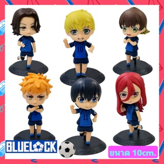 โมเดลฟิกเกอร์ BlueLock ขังดวลแข้ง เซ็ท6ตัว ขนาด10cm.