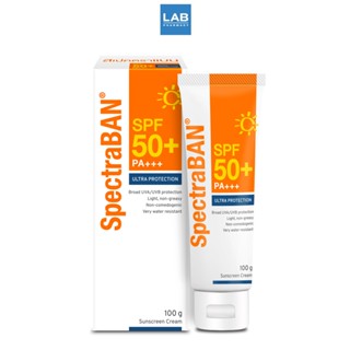 SpectraBAN Sunblock SPF 50+ Ultra Protection 100 g. - สเปคตราแบน เอสพีเอฟ 50+ ครีมกันแดด 100 กรัม