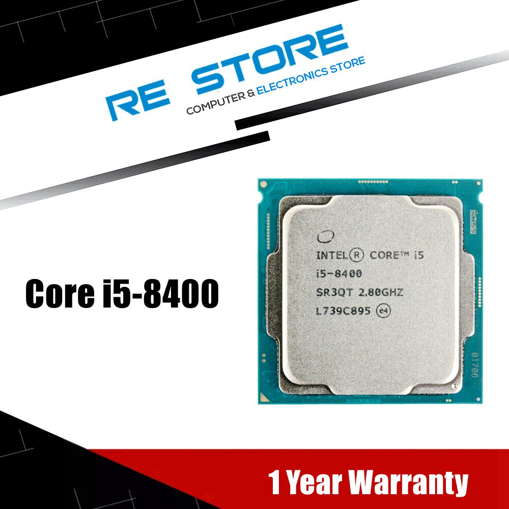 【∱ Ι童】โปรเซสเซอร์ CPU Intel Core i5-8400 i5 8400 2.8GHz Six-Core Six-Thread 9M 65W LGA 1151 #8