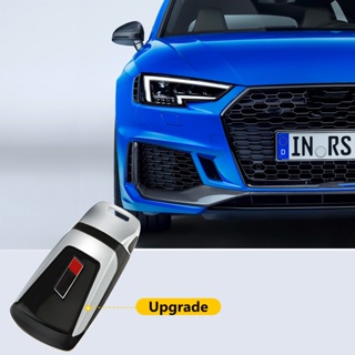 Suitable for Audi A4 Q5 A4 A5 S5 TT modified RS S-line key shell Q7 piano black key back cover