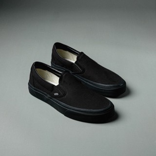 รองเท้าผ้าใบ Vans Slip on black พร้อมกล่อง ของมีพร้อมส่งในไทย