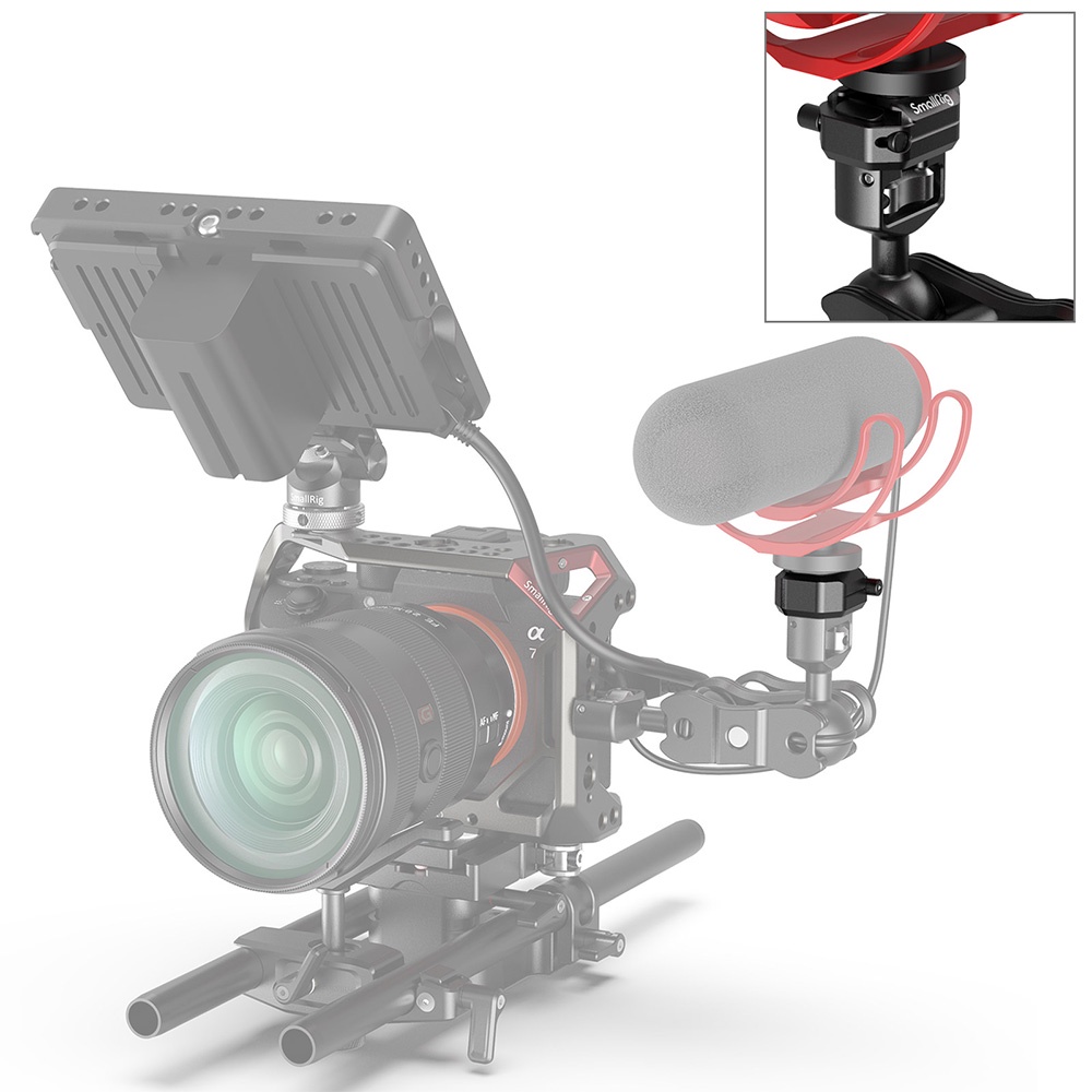 📌ส่งจากไทย📦 ฐานฮอทชู ยึดน็อตเดี่ยว พร้อมสลักเซฟตี้ SmallRig 2797 Multi-Functional Cold Shoe Mount with Safety Release