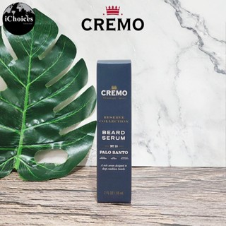 [Cremo] Reserve Collection Beard Serum Palo Santo 59 ml เซรั่มให้ความชุ่มชื้น บำรุงหนวดเครา