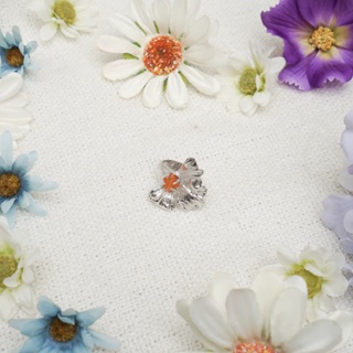 เครื่องประดับ Rock Me Jewelry รุ่น Simple Poppy Ring แหวน ทองเหลือง ประดับพลอย