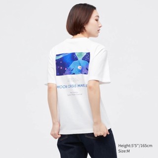 เสื้อยืด uniqlo แท้ ลายเซล่ามูน size M พร้อมส่ง