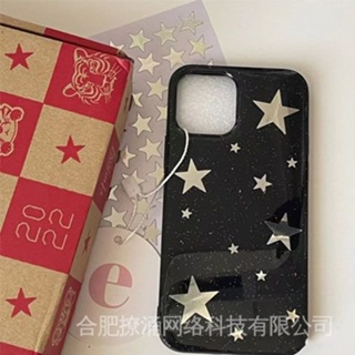 เคสโทรศัพท์มือถือแบบนิ่ม ลายดาว สําหรับ Iphone 14pro 13 12 11 7 8p xr