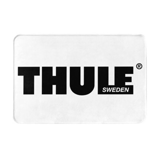 Thule (2) พรมเช็ดเท้า ผ้าสักหลาด กันลื่น ดูดซับน้ํา แห้งเร็ว 16x24 นิ้ว สําหรับห้องน้ํา พร้อมส่ง