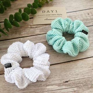 DAY 1 scrunchies โดนัทมัดผม ยางรัดผม size M