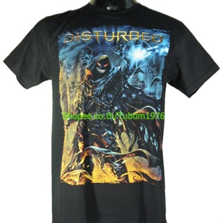 เสื้อวง Disturbed Shirt วงดนตรีร็อค เดธเมทัล งานวินเทจ ดิสเทิร์บ DTB1612