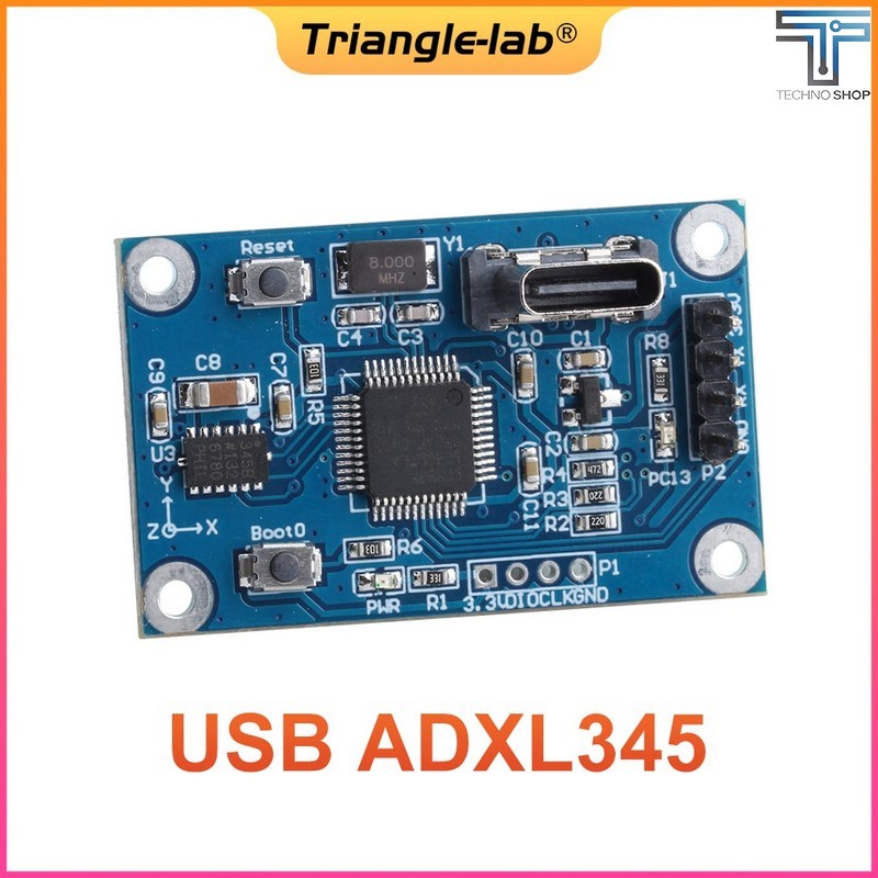 TRIANGLELAB USB ADXL345 Accelerometer for Klipper Input Shaper auto