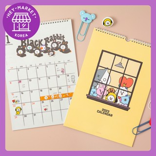 [BT21] ปฏิทินแขวนผนัง ลาย BTS merch KOYA RJ SHOOKY MANG CHIMMY TATA COOKY 2023