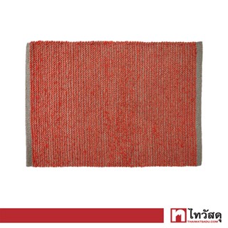 KASSA HOME พรมเช็ดเท้า Izar รุ่น 255/1-RED ขนาด 45 x 65 ซม. สีแดง