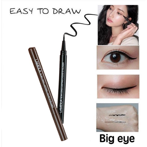 Eye liner อายไลเนอร์หัวปากกา กันน้ำ กันเหงื่อ เขียนง่ายติดทน แห้งไว
