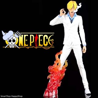 ฟิกเกอร์โมเดลการ์ตูนแอคชั่นสุดเท่ห์จาก One Piece Sanji Ichibansho Special Edition White