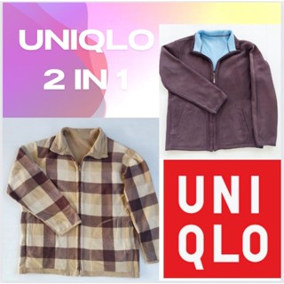 เสื้อหนาวชายUniqlo แท้ใส่ได้ 2 ด้าน