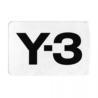 Y-3 พรมเช็ดเท้า ผ้าสักหลาด กันลื่น ดูดซับน้ํา แห้งเร็ว 16x24 นิ้ว สําหรับห้องน้ํา