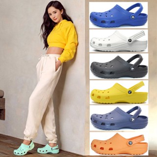 Original Crocs รองเท้าแตะ พื้นหนา สไตล์สปอร์ต สําหรับผู้หญิง [10001]